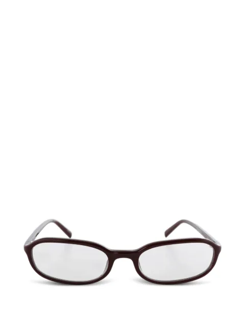 Chimi Edith oval-frame glasses Red 20738