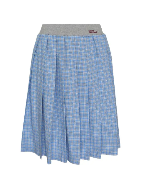 Mardi Mercredi pleated midi skirt Blue 26SSMFK61VSK003BLQQ00BLUEF