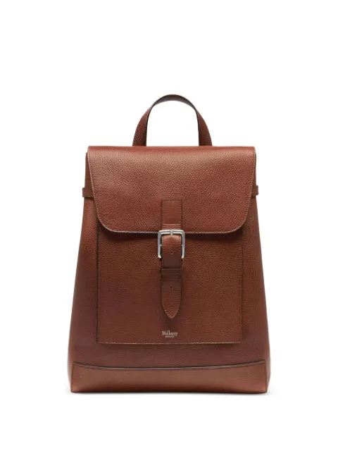 Mulberry Chiltern grained-leather backpack Brown BS26HH8734552G110