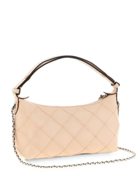 Tory Burch Fleming quilted leather shoulder bag Pink 182997