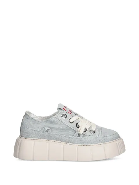 Inuikii frayed chunky-sole sneakers Blue 10010010181404