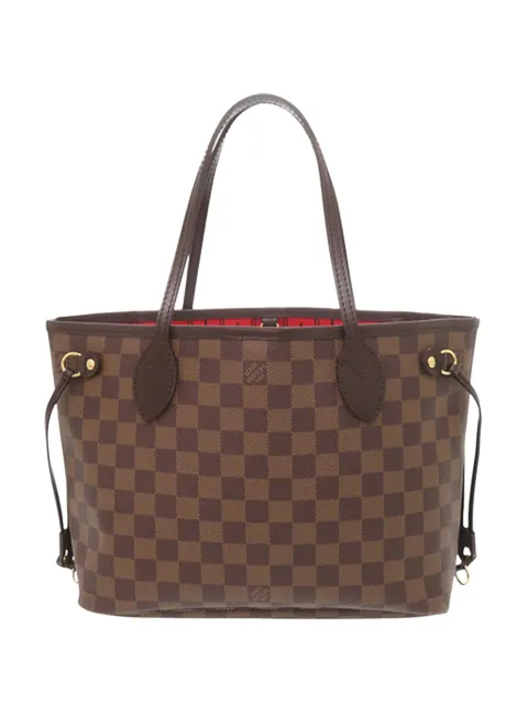 Louis Vuitton Pre-Owned 2011 Damier Ebene Neverfull PM tote bag Brown ZYM7FEL4IQSUFUUA