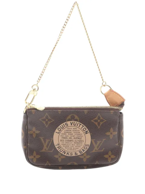 Louis Vuitton Pre-Owned 2007 Monogram Trunks and Bags Mini Pochette Accessoires handbag Brown N62NO0269U68V4UF