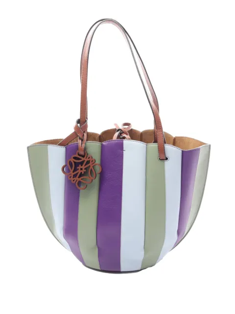 Loewe Pre-Owned 2021 Small Leather Shell tote bag Multicolour BH97D7GHK7MD5HPK