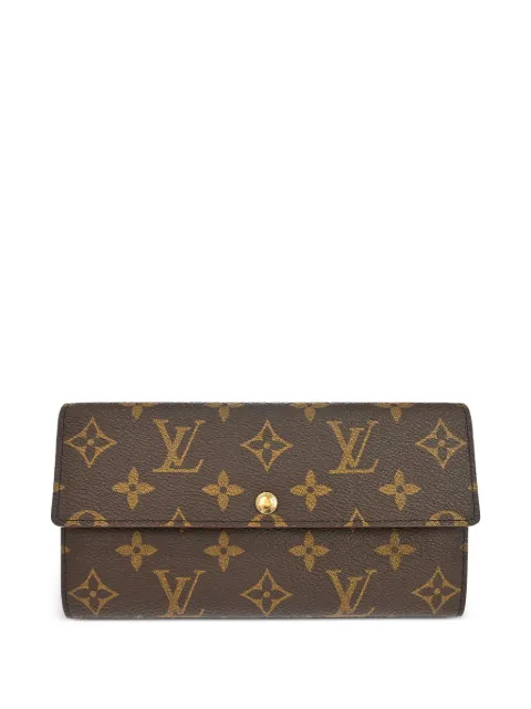 Louis Vuitton Pre-Owned 1996 Monogram Porte Monnaie Credit wallet Brown NQ09568