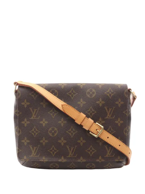 Louis Vuitton Pre-Owned 2002 Monogram Musette Tango Short Strap shoulder bag Brown CC32T3TMRD57VAZD