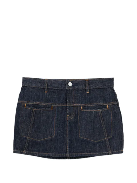 Helmut Lang mini denim skirt Blue HLXSK301RK5XRNYX026