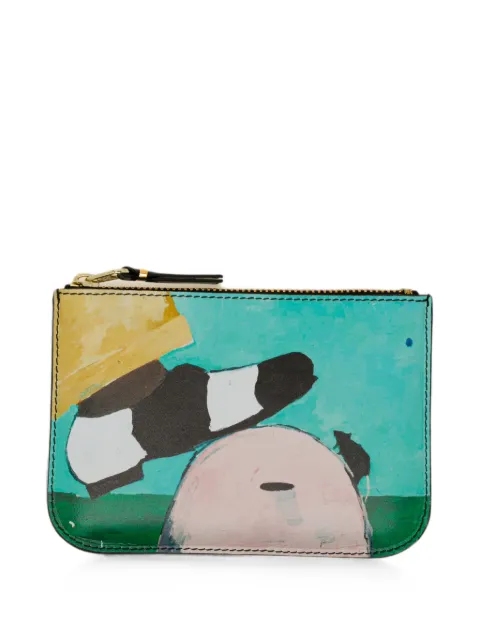 Comme Des Garçons Wallet Henry Taylor pouch Blue CDWSG8100HTXRMLX00F