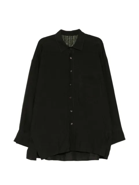 Ziggy Chen button-up shirt Black 0M262070904