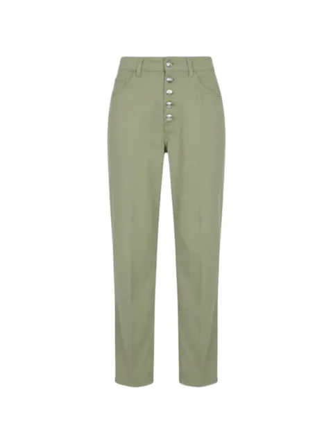 DONDUP button-fly jeans Green DP268BCF0197DBM5606