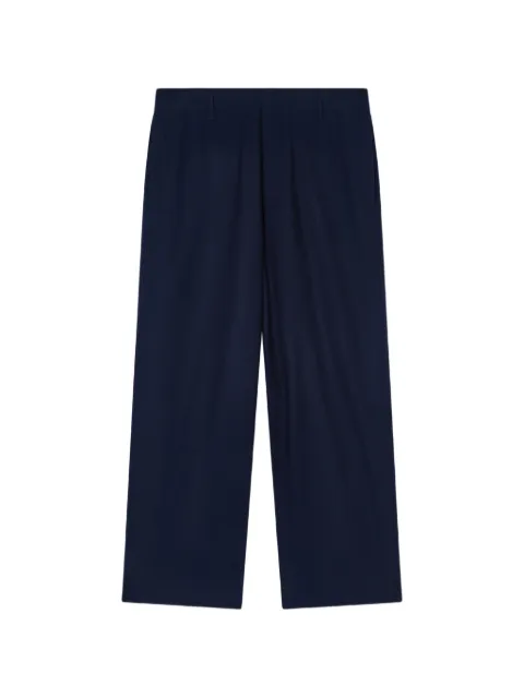 Giorgio Armani straight-leg tailored trousers Blue GM003231TE13592