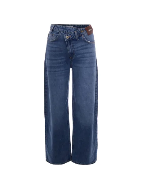 LIU JO asymmetric-waist jeans Blue UF6160D4854