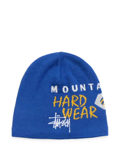Stüssy Caelum logo-intarsia hat Blue STUS488