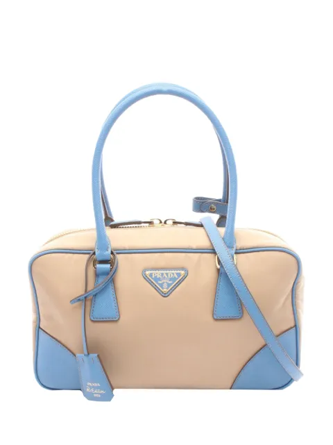 Prada Pre-Owned 2013-2026 Medium Re-Edition Saffiano 1978 Tote satchel Neutrals 09IBF0HQZ9UF7DEY
