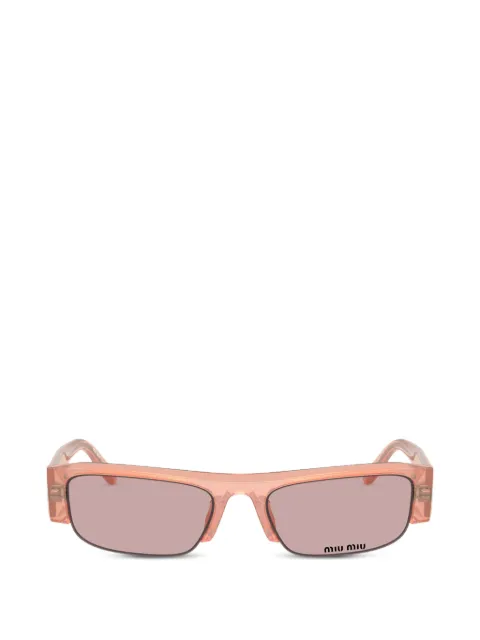 Miu Miu rectangle-frame sunglasses Pink 0MUB07SF