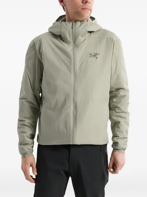 Arc'teryx hooded logo-print jacket Green X000009556