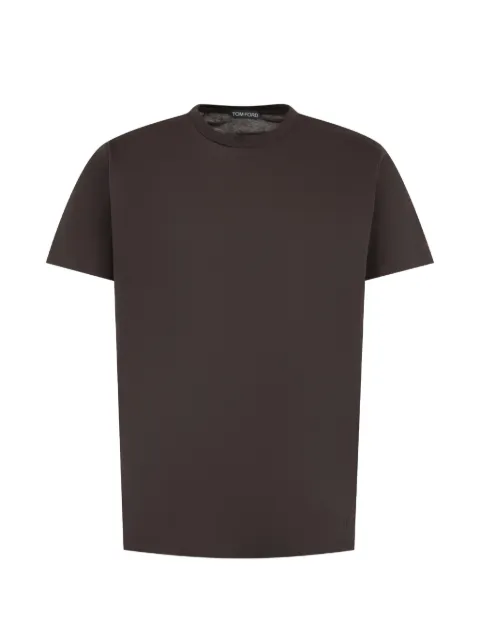 TOM FORD short-sleeve T-shirt Brown JCS026JMC084