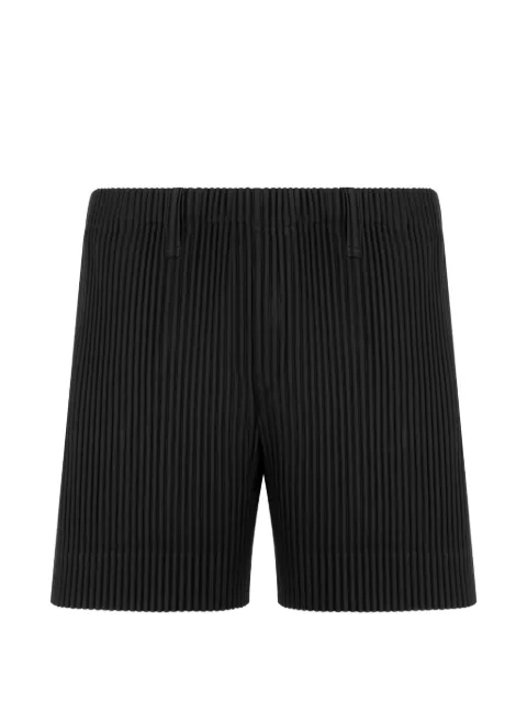 Issey Miyake pleated shorts Black HP66JF164