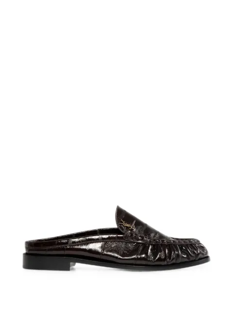 Saint Laurent Le Loafer flat mules Brown 8697420WXAF