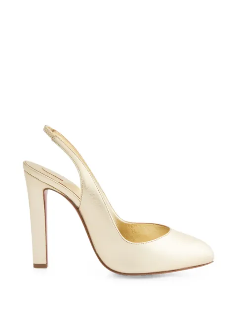 Christian Louboutin Fannylove heeled pumps Gold 3260429