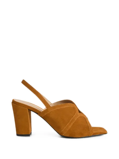 MOMONÌ Baca slingback sandals Brown 265MMOSS003265MO58