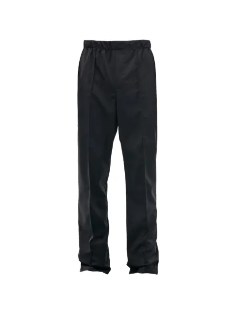 PROTOTYPES pressed-crease trousers Black PT07PA01MW