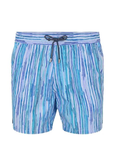 PATRICK ASSARAF striped swim shorts Blue P5110G16B589