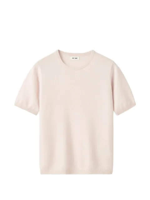 Soft Goat short-sleeve crew-neck T-shirt Pink FW25SF01112024