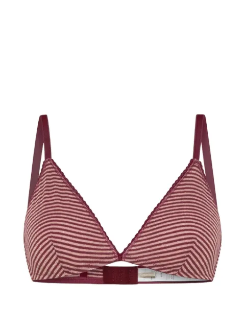 MOMONÌ Amethist striped bra Red 265MMOUN001265MO46