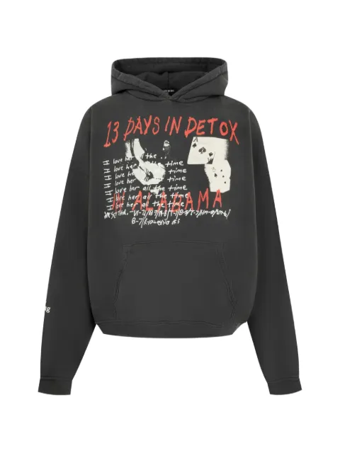 Enfants Riches Déprimés graphic-print boxy-fit hoodie Black 020515