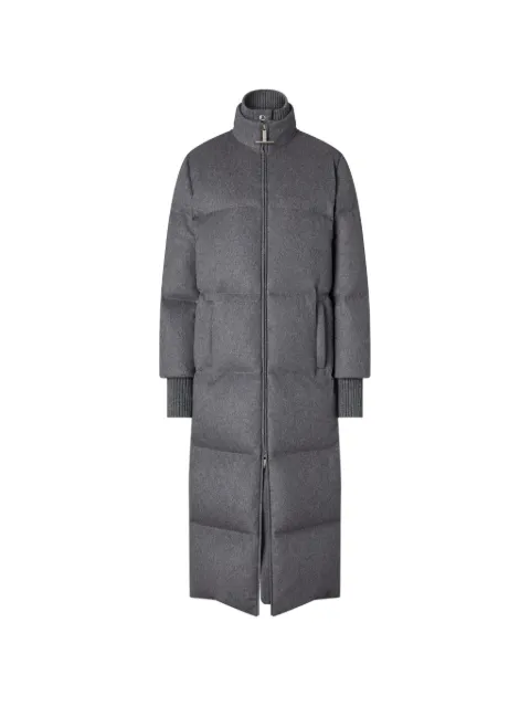 Thom Browne cashmere down-filled jacket Grey FOR131X07962