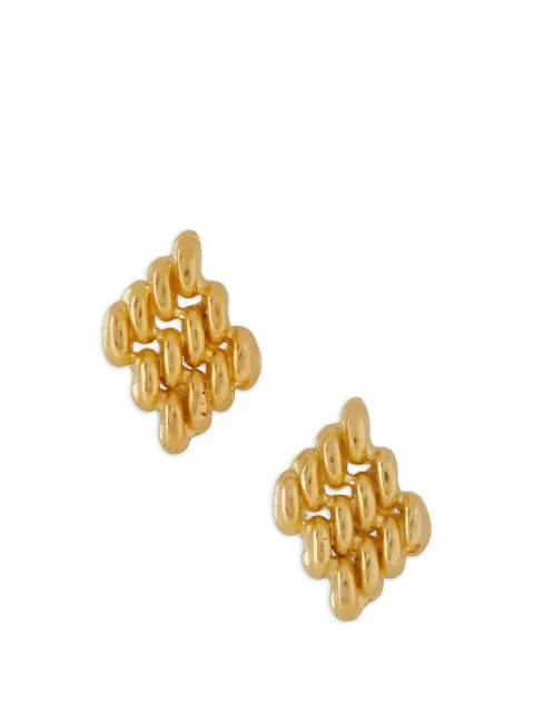 YSSO chain link earrings Gold 1ECHLG