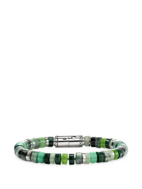 John Hardy Heishi emerald bracelet Silver BUS290131MHATRCHR