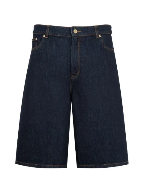 Casablanca raw denim shorts Blue MPF26DN00801