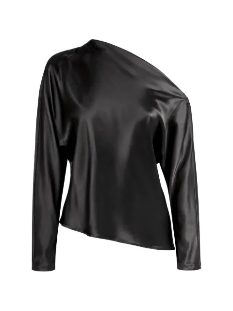 The Sei one-shoulder asymmetric top Black TS2199R26