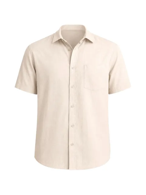 Vince short-sleeved button-down shirt White MS1581391
