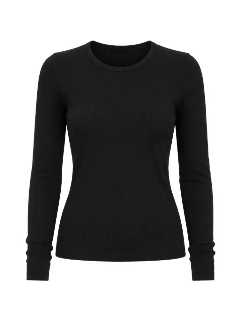 PATRICK ASSARAF ribbed long-sleeve T-shirt Black W954C10X