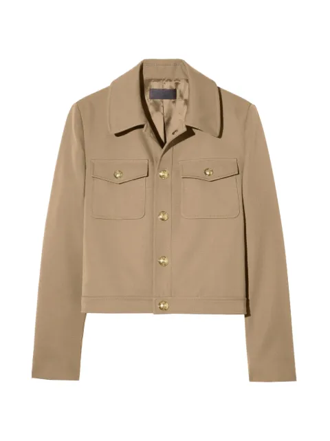 Nili Lotan Edna cropped jacket Neutrals 13425W243BKH