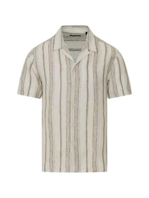 Pya striped short-sleeve shirt Neutrals P4308W23B204