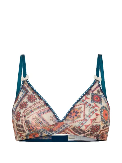 MOMONÌ Tutu printed bra Neutrals 265MMOUN010265MO45