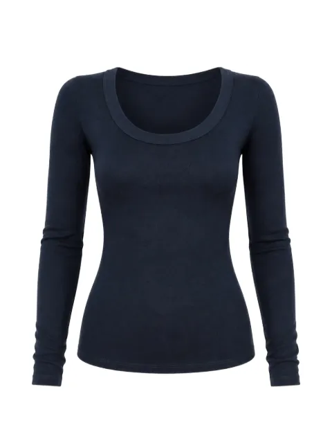 Dorothee Schumacher scoop-neck top Blue 261428501899
