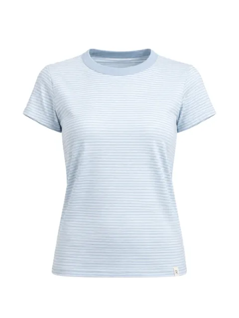rag & bone slub striped T-shirt Blue RE7C25FT3SW
