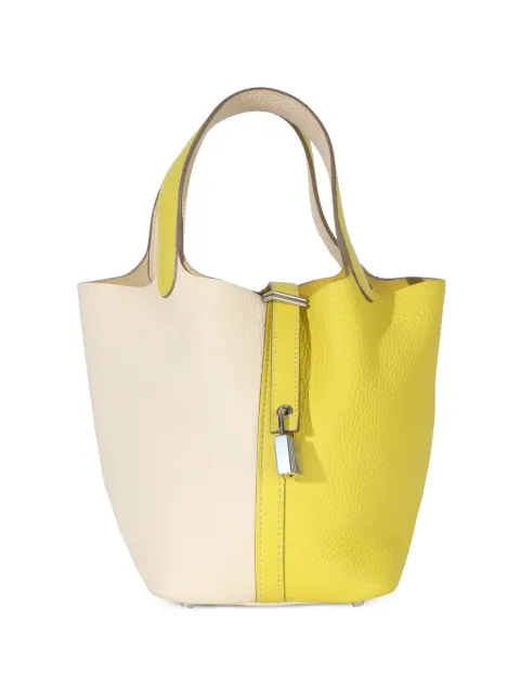 Hermès Pre-Owned 2020 18 Clemance Picotin Lock tote bag Neutrals 153816