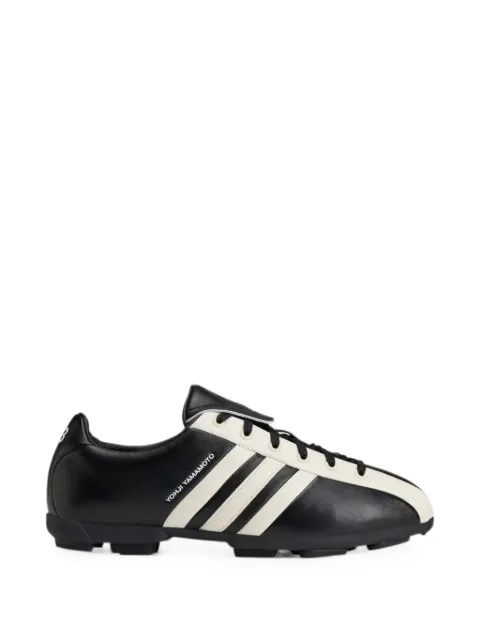 Y-3 logo-print panelled sneakers Black KI2671