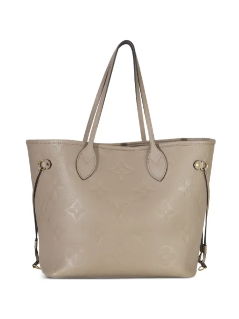 Louis Vuitton Pre-Owned 2021-2025 MM Empreinte Neverfull Giant Monogram tote bag Grey 152903