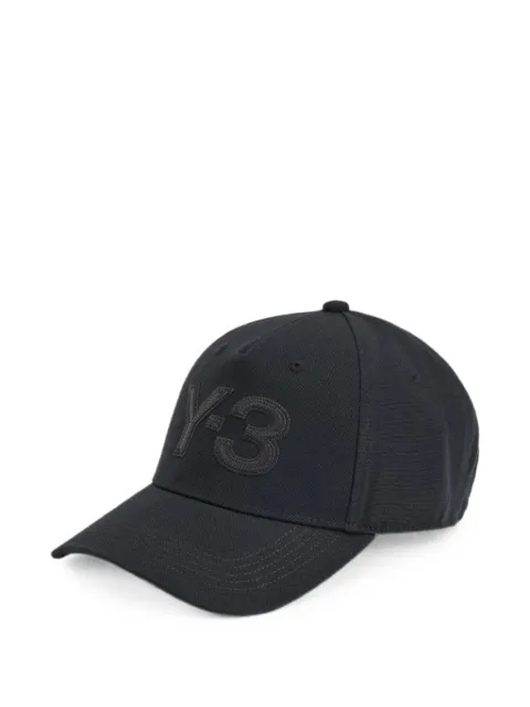 Y-3 logo-embroidered baseball cap Black KT0567