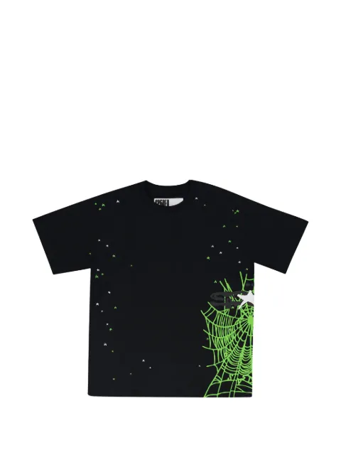 SP5DER Heavy Web T-shirt Black SP5DER451