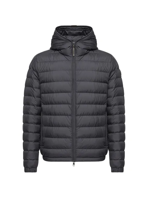 Moncler Solienn hooded short down jacket Grey L20911A00099597X2
