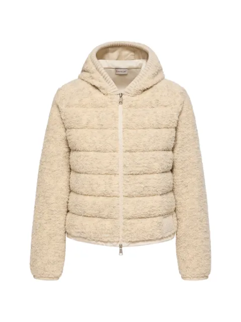 Moncler quilted hooded jacket Neutrals L20938G0003489BI4