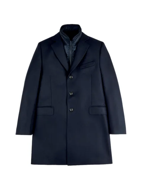 Fay Double Coat internal-gilet coat Blue NAM53531390GAH